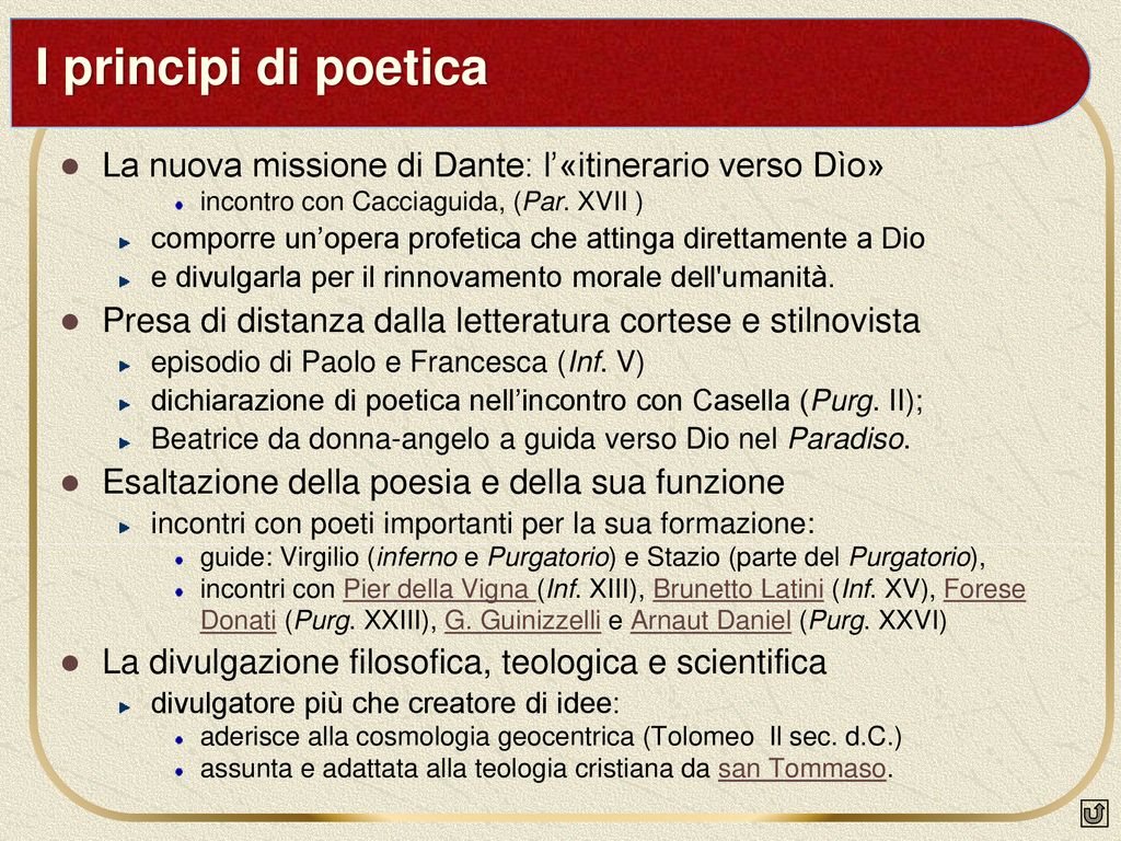 Dante Alighieri. ppt scaricare